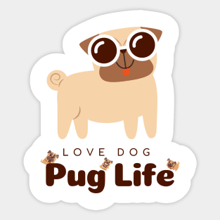 LOVE DOG Sticker